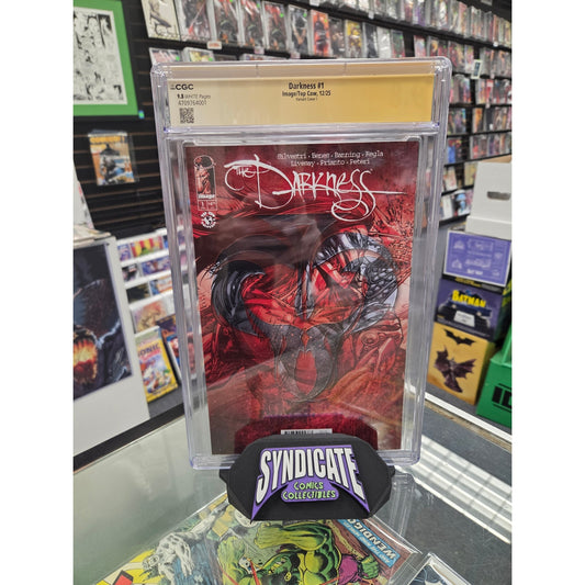 Darkness #1 1:500 B&W Virgin Variant (CGC 9.8) Signed by Marc Silvestri