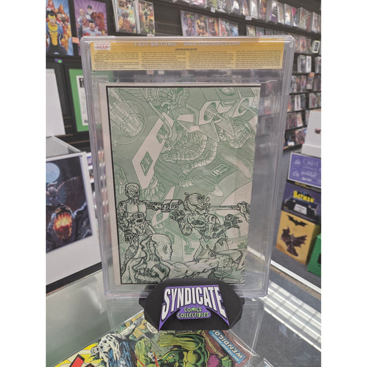 Teenage Mutant Ninja Turtles #4 (CGC 7.5) 1st Print, Signed by Kevin Eastman