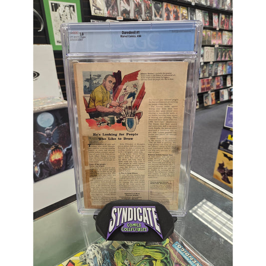 Daredevil #1 (CGC 2.0) 1st Daredevil