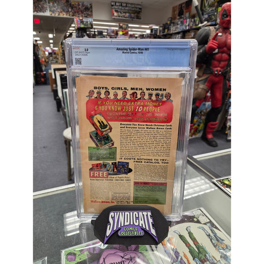 Amazing Spider-Man #41 (CGC 3.0) 1st Rhino
