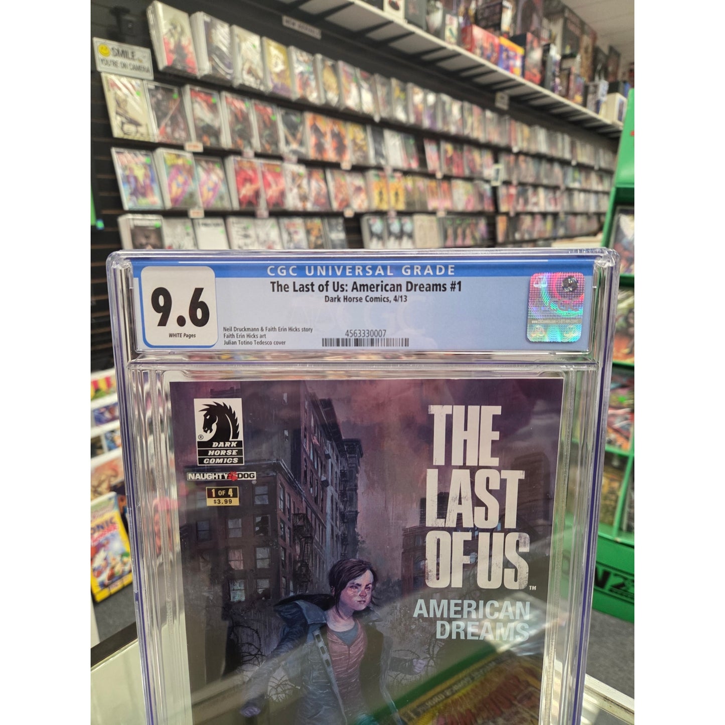 The Last of Us: American Dreams #1 (CGC 9.6) 1st Last of Us in Comics