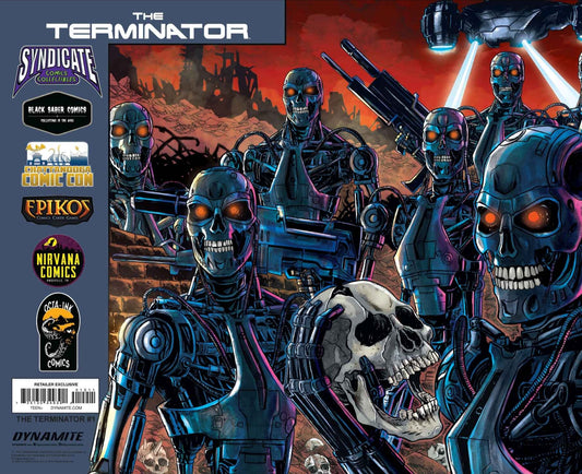 Terminator #1 - Jason Flowers, Syndicate Comics & Southern Comics Cartel Chattanooga Comic Con Exclusive Cover
