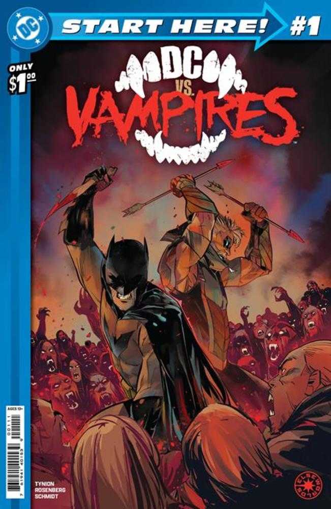 DC Start Here Bundles Of 25 DC vs Vampires #1