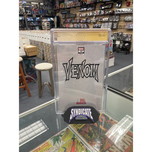 Venom #34 1:50 Variant (CGC Signature Series 9.8) Signed by Skottie Young