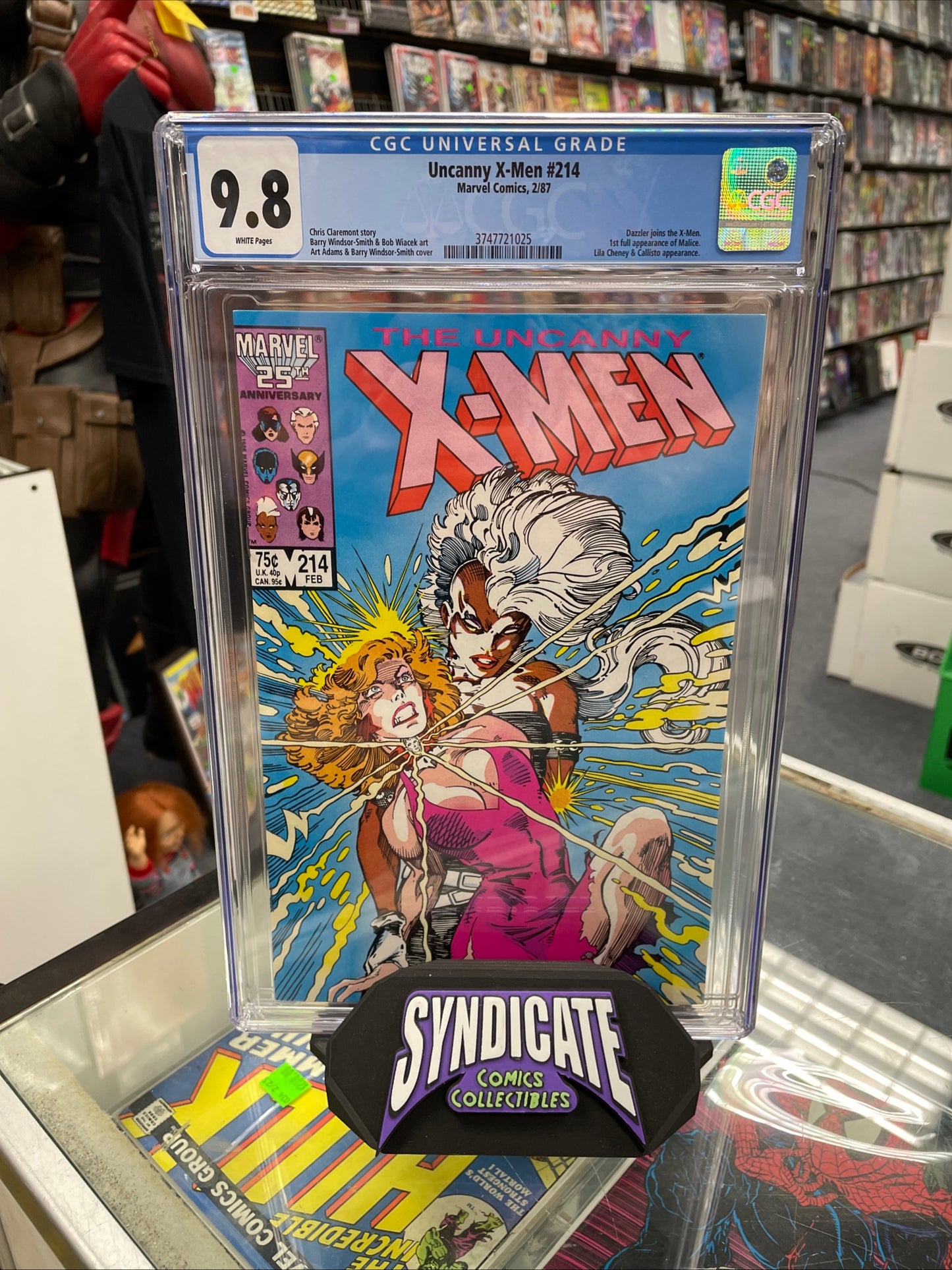 Uncanny X-Men #214 (CGC 9.8) Dazzler Joins The X-Men