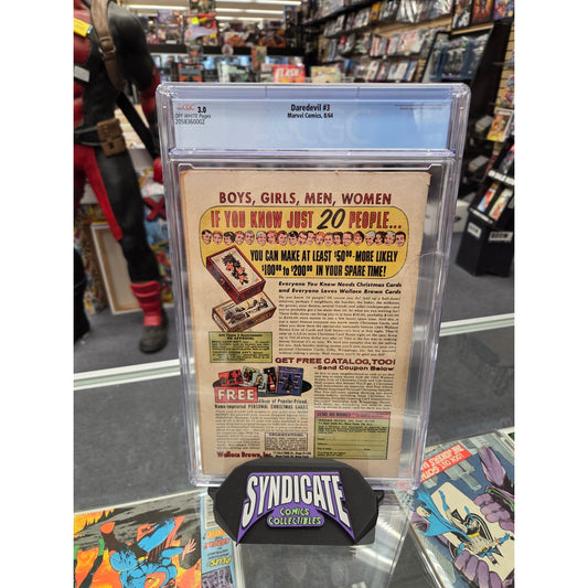 Daredevil #3 (CGC 3.0) 1st Owl