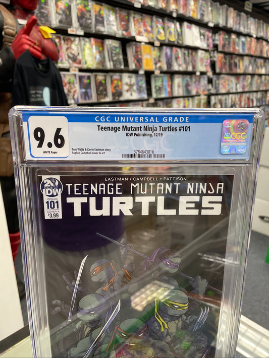 Teenage Mutant Ninja Turtles #101 (CGC 9.6) 1st Mona Lisa