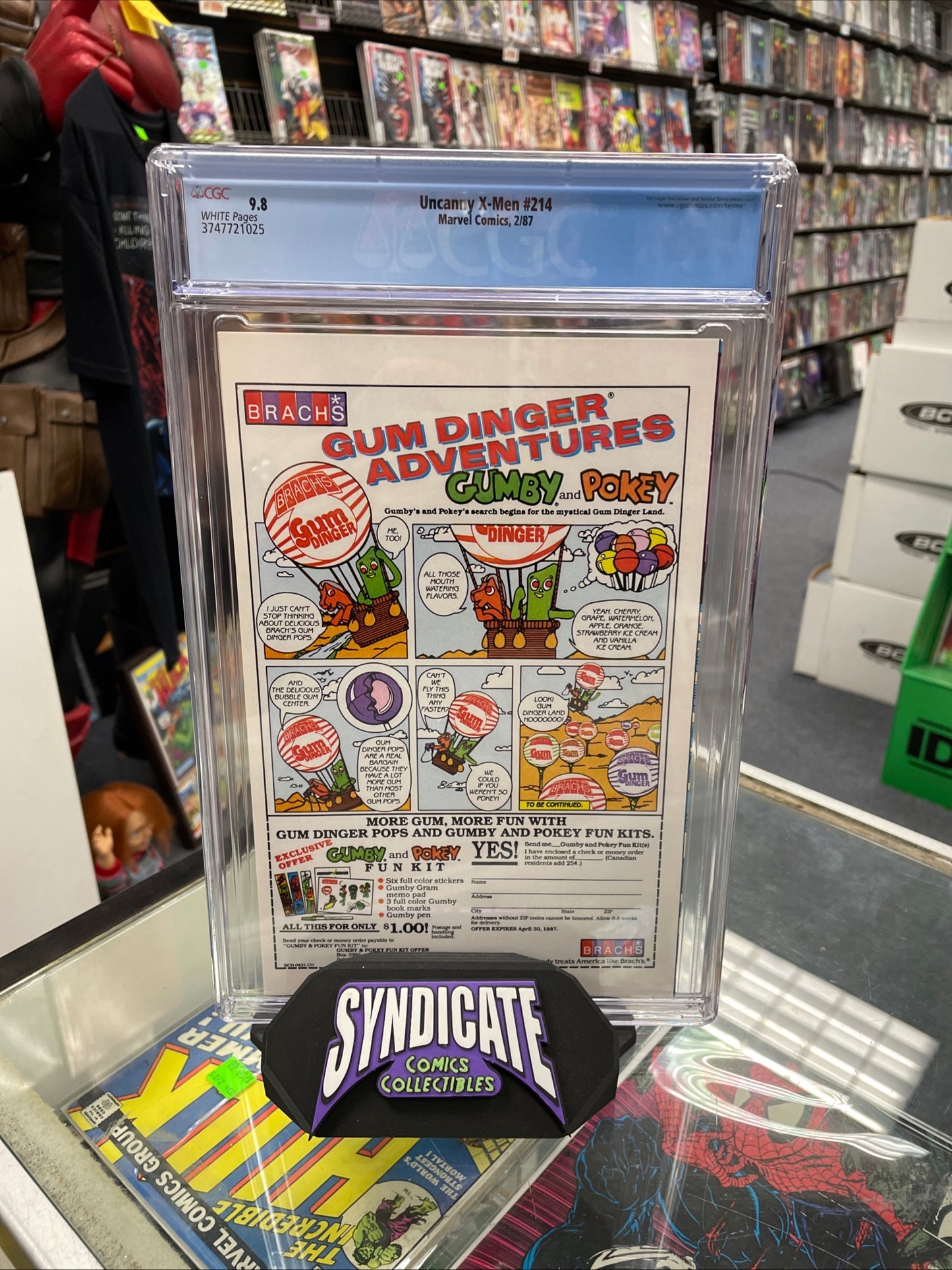 Uncanny X-Men #214 (CGC 9.8) Dazzler Joins The X-Men