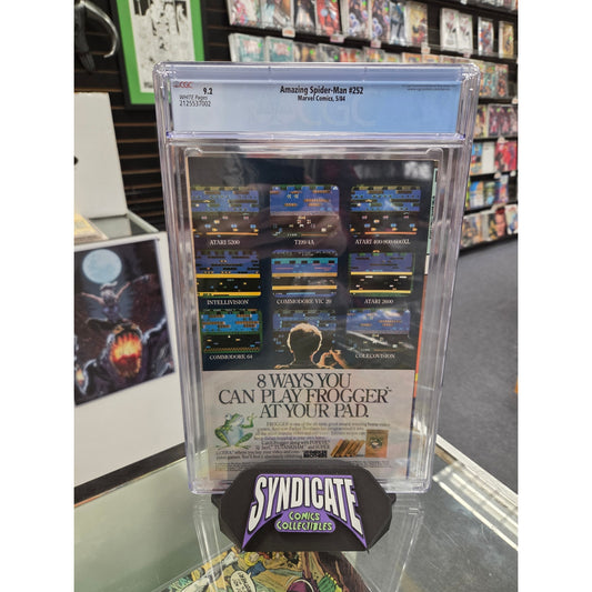 Amazing Spider-Man #252 (CGC 9.2) 1st Black Costume