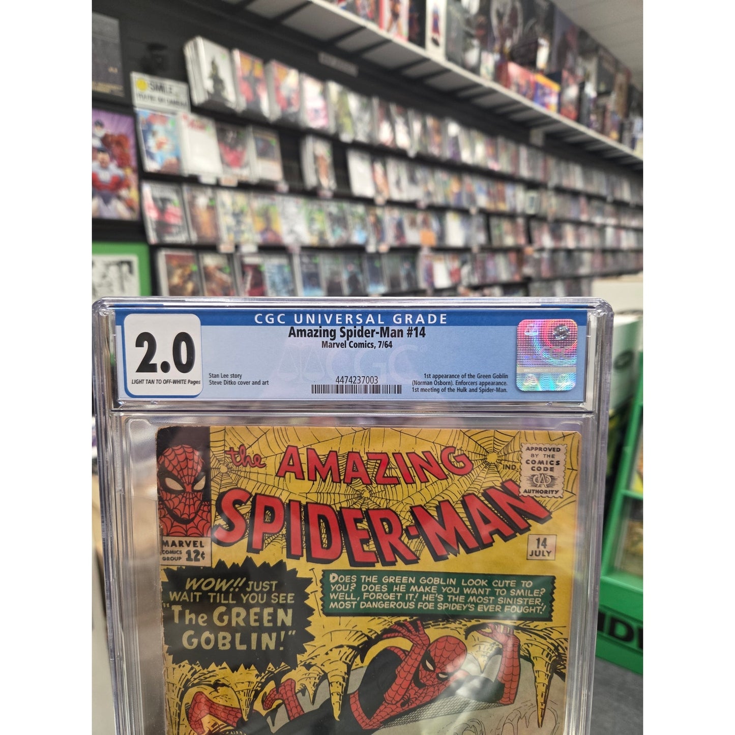 Amazing Spider-Man #14 (CGC 2.0) 1st Green Goblin