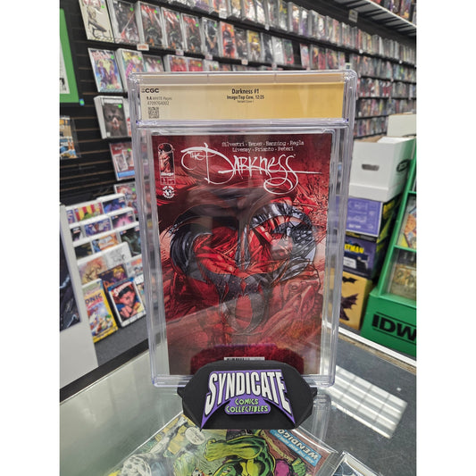 Darkness #1 1:500 B&W Virgin Variant (CGC 9.4) Signed by Marc Silvestri