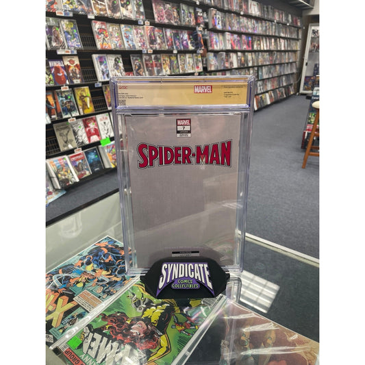 Spider-Man #7 2nd Print Virgin Edition (CGC Signature Series) X3 Signed