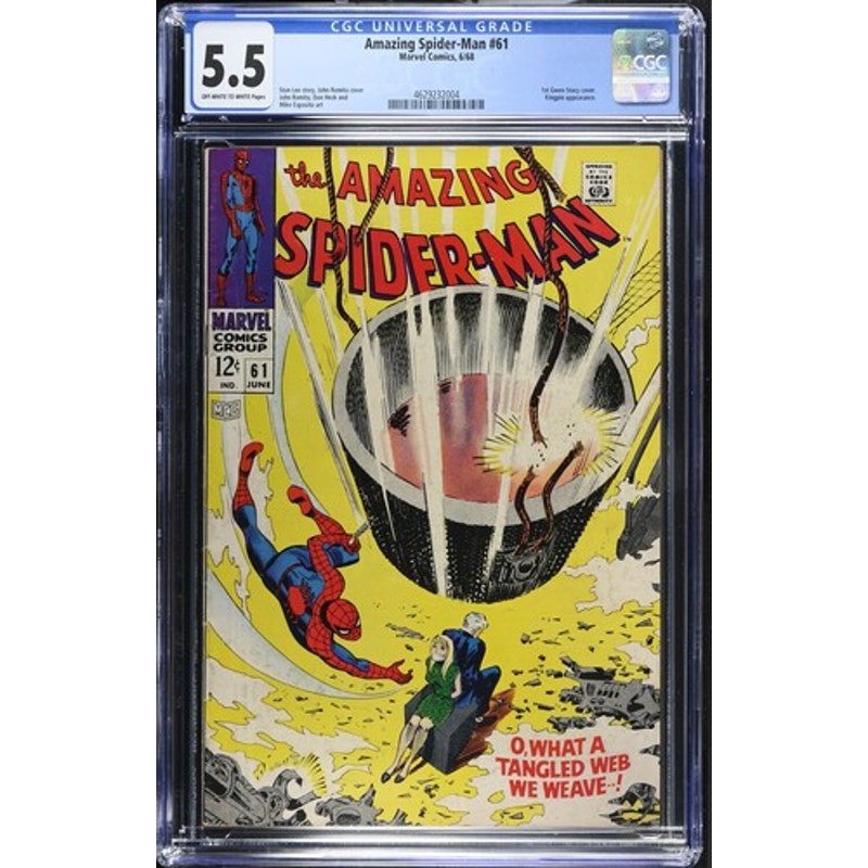Amazing Spider-Man #61 (CGC 5.5) 1st Gwen Stacy Cover
