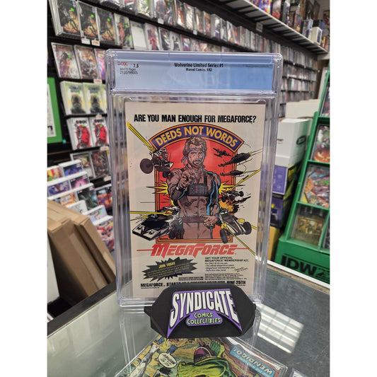 Wolverine #1 (CGC 7.5) 1st Solo Series, Newsstand