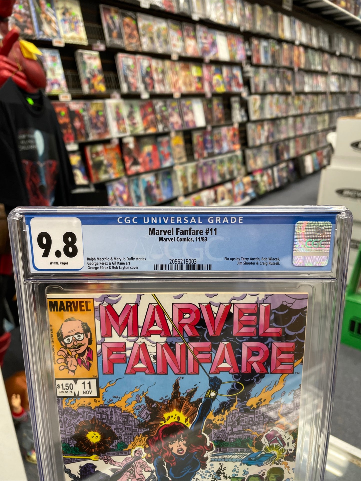Marvel Fanfare #11 (CGC 9.8) 1st Iron Maiden