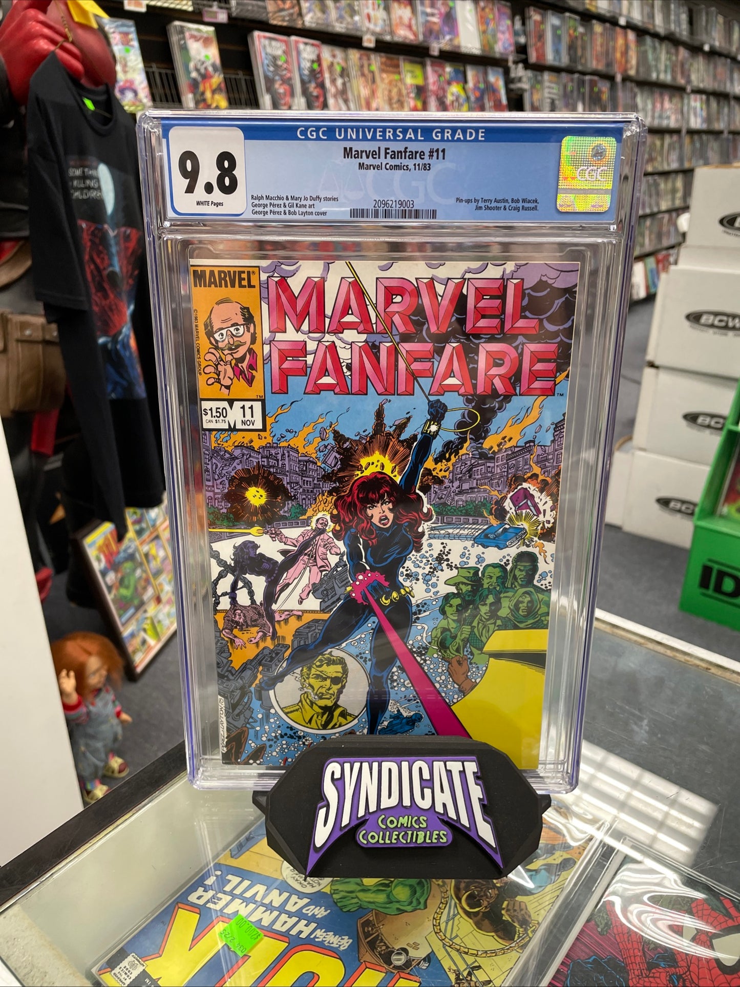 Marvel Fanfare #11 (CGC 9.8) 1st Iron Maiden