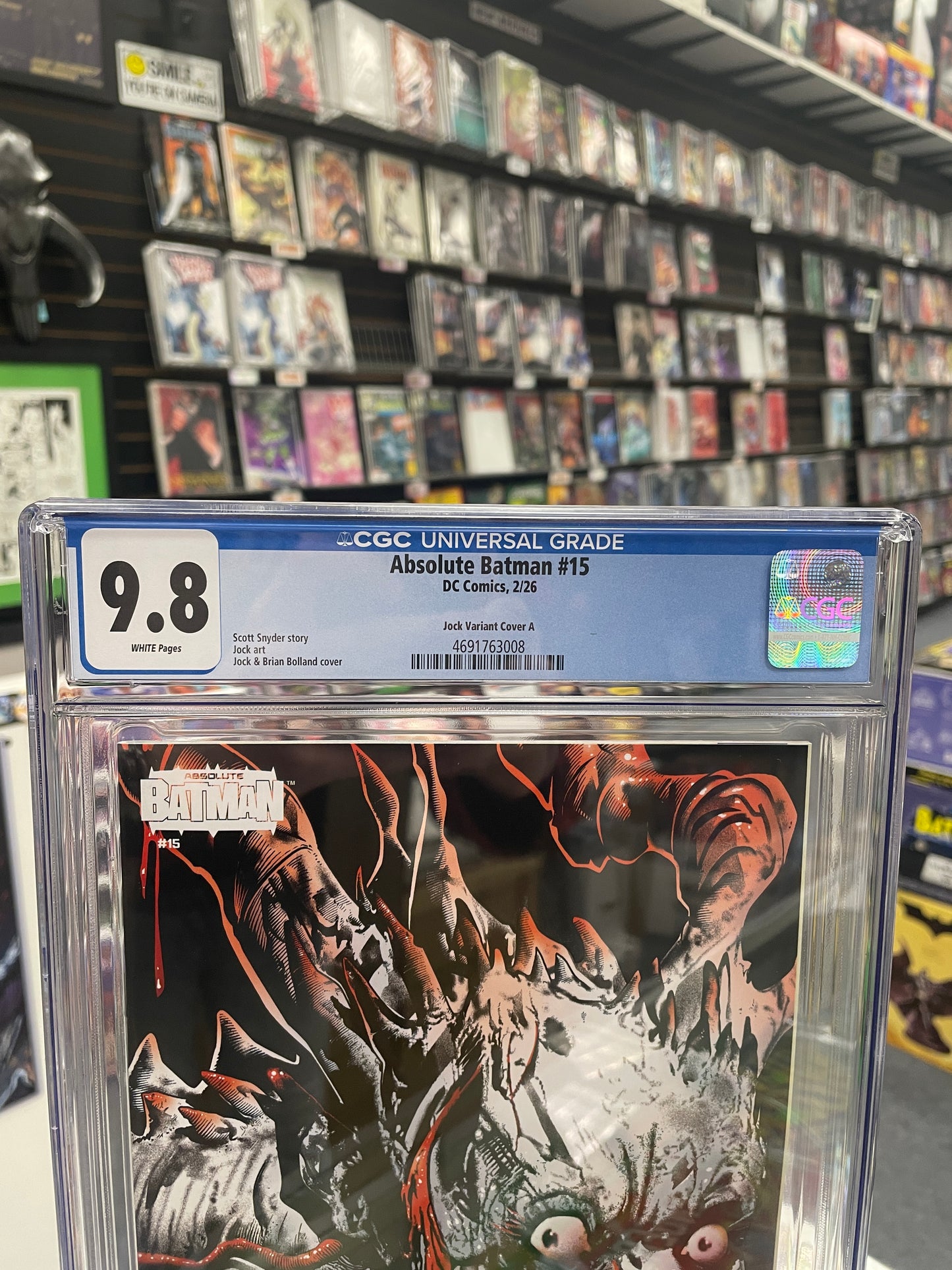 Absolute Batman #15 Jock & Brian Bolland Variant (CGC 9.8) 1st Absolute Joker