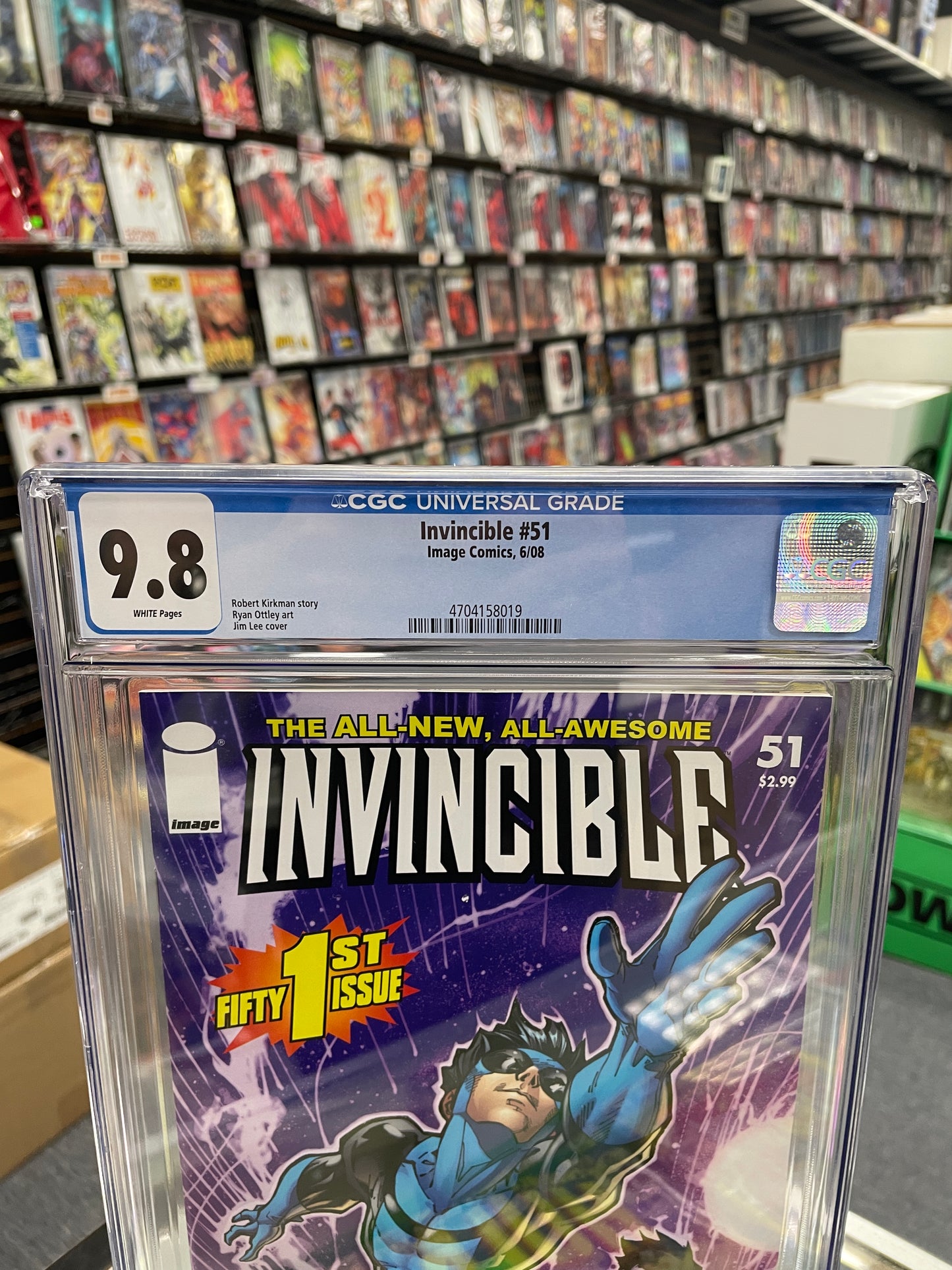 Invincible #51 (CGC 9.8) Jim Lee Cover