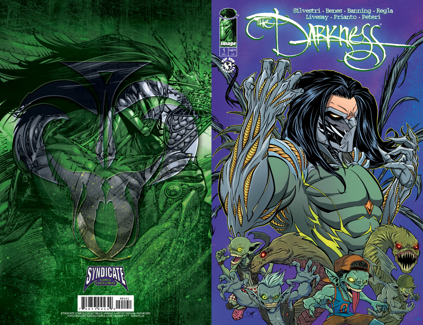 The Darkness #1 Deegan Puchkors, Syndicate Comics & Collectibles Exclusive Variant