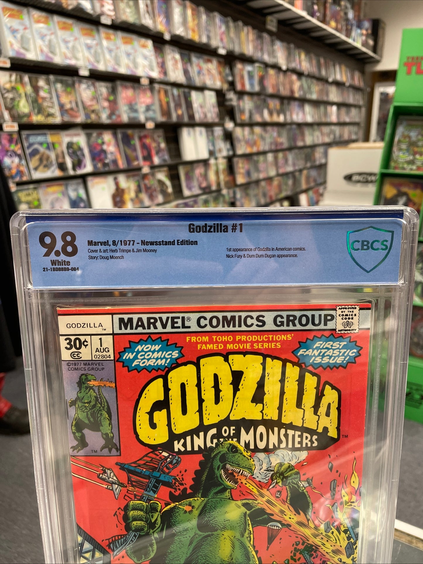 Godzilla: King Of The Monsters #1 (CBCS 9.8) 1st Godzilla In American Comics