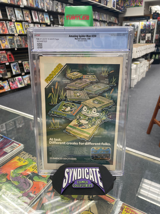 Amazing Spider-Man #250 (CGC 9.8) Newsstand Edition
