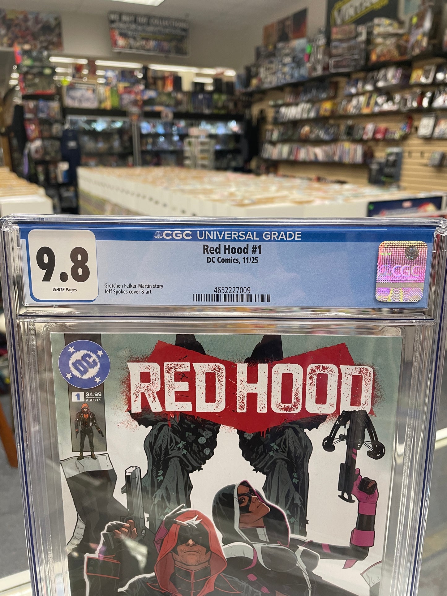 Red Hood #1 (CGC 9.8) Recalled Issue