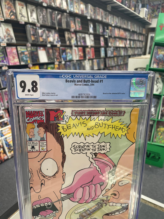 Beavis and Butt-Head #1 (CGC 9.8) 1st Beavis and Butt-Head in Comics