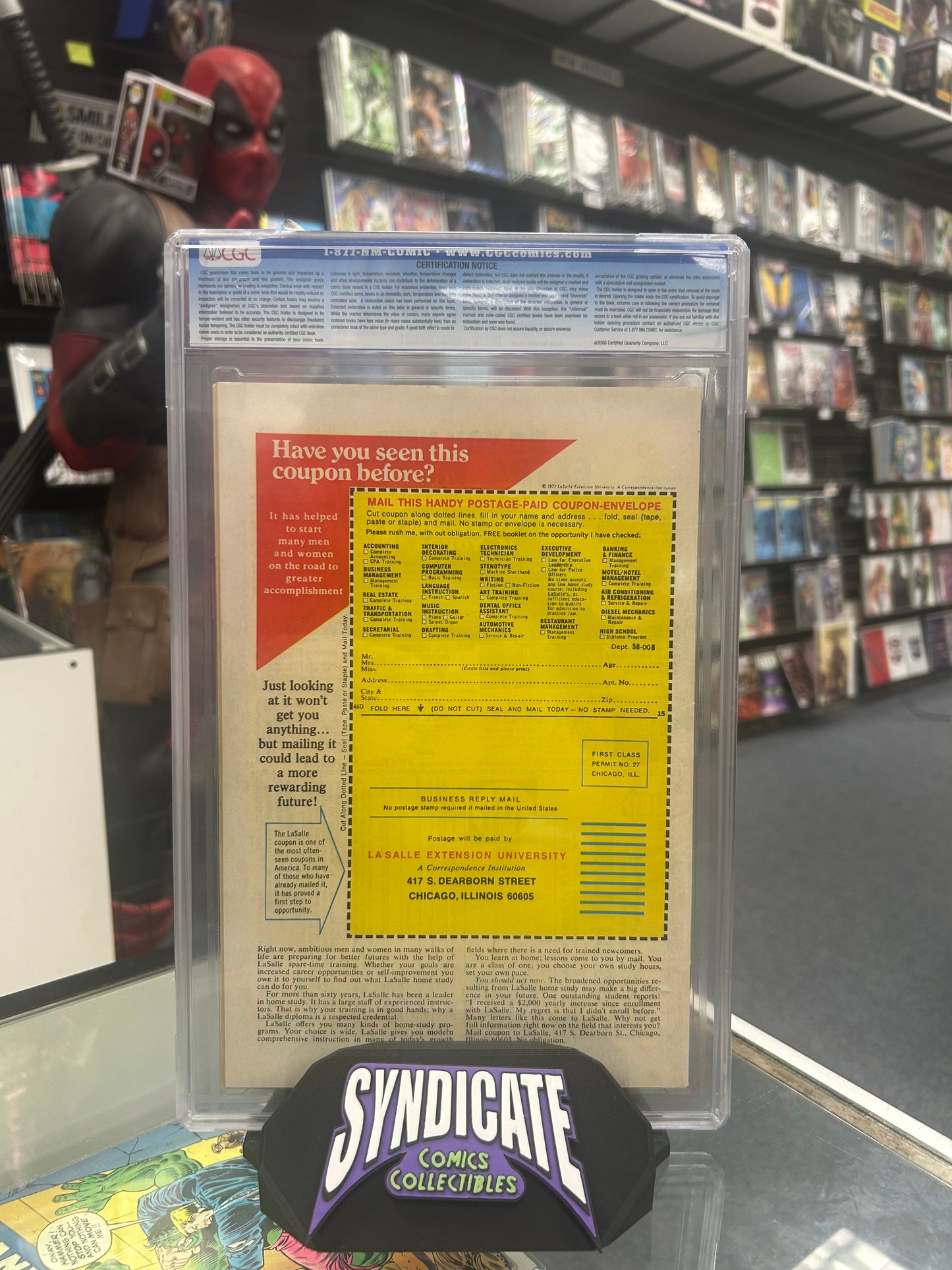 Incredible Hulk #181 (CGC 7.0) 1st Full App. of Wolverine