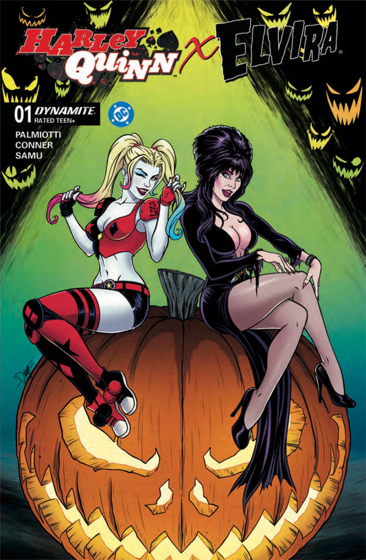 Harley Quinn X Elvira #1 Deegan Puchkors, Syndicate Comics & Collectibles Exclusive Variant