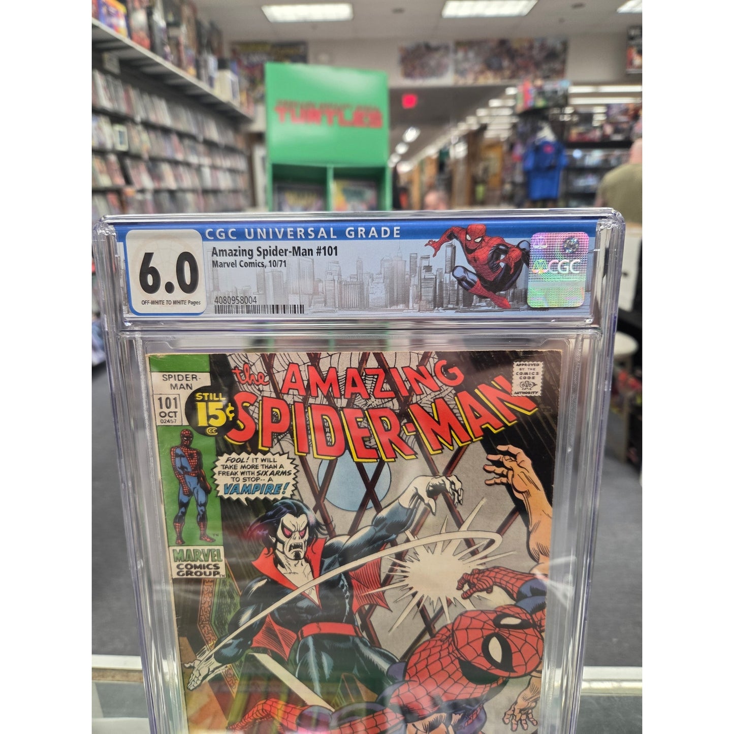 Amazing Spider-Man #101 (CGC 6.0) 1st Morbius