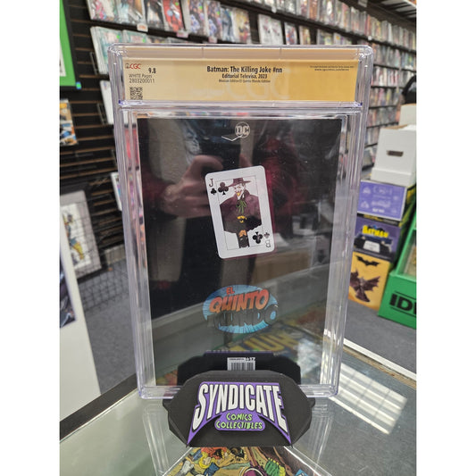 Batman: The Killing Joke (CGC 9.8) Signed by Brian Bolland & John Higgins, Mexican Foil Edition