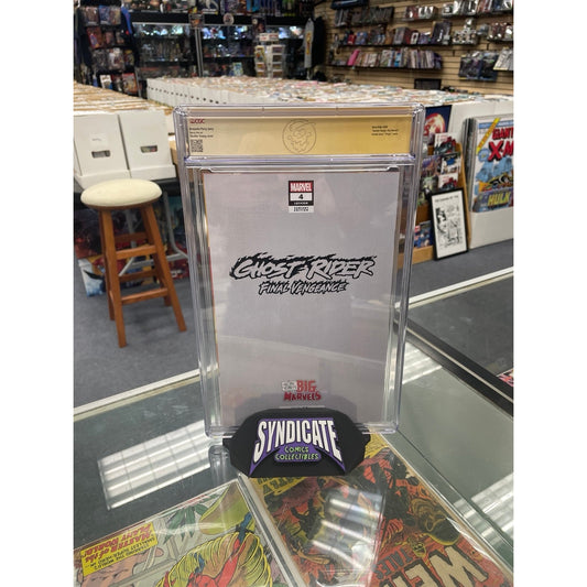 Ghost Rider: Final Vengeance #4 1:50 Variant (CGC Signature 9.8) Skottie Young