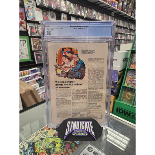 Amazing Spider-Man #78 (CGC 8.0) 1st Prowler
