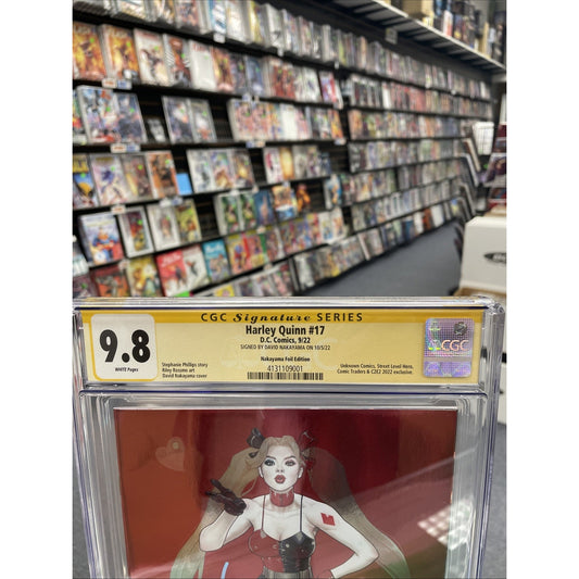 Harley Quinn #1 Nakayama Foil Edition (CGC Signature Series 9.8)
