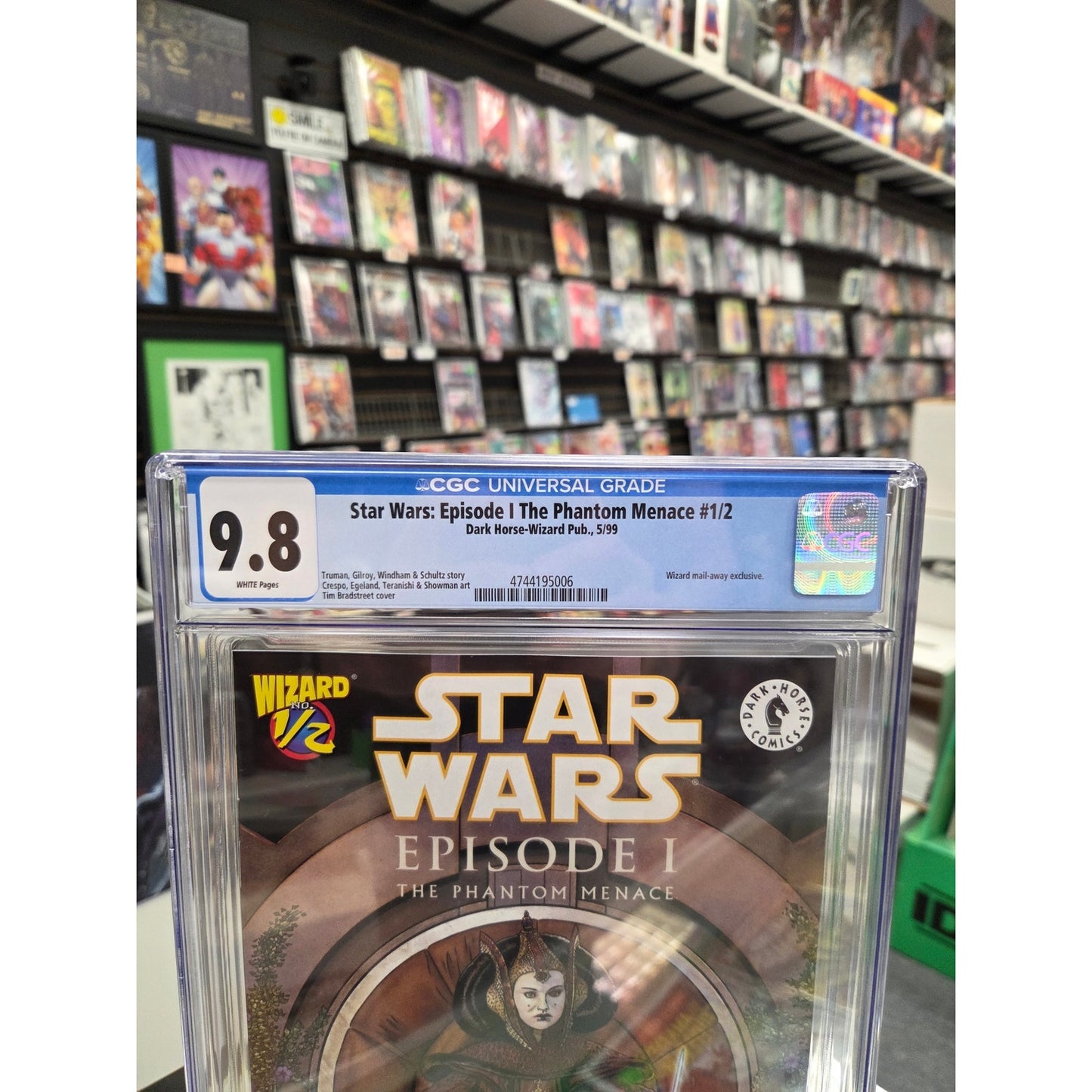 Star Wars: Episode 1 The Phantom Menace #1/2 (CGC 9.8) 1st Anakin