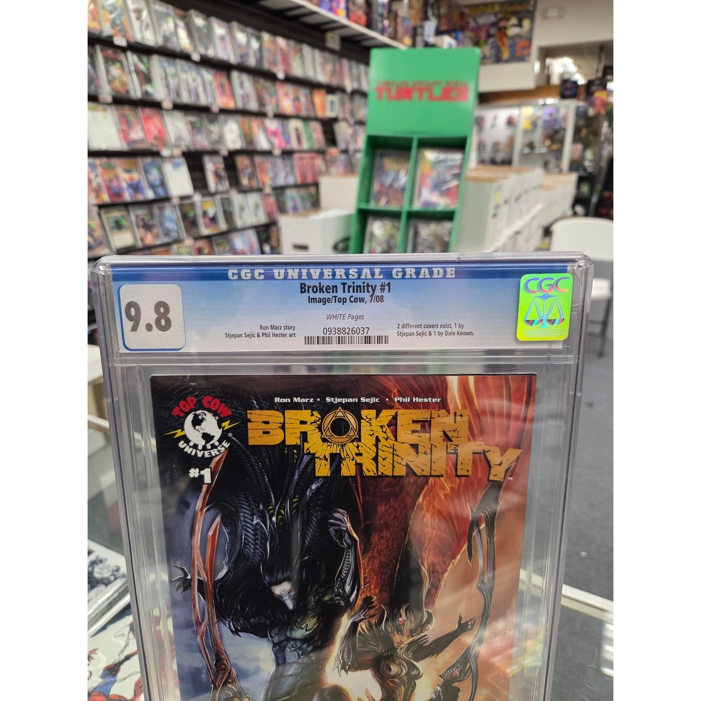 Broken Trinity #1 (CGC 9.8) Witchblade, Darkness