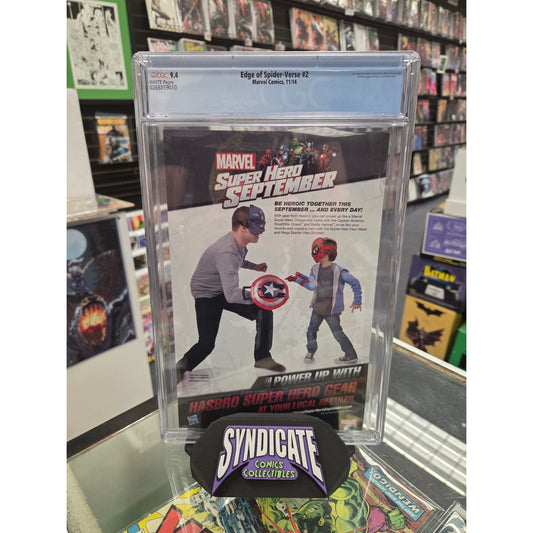 Edge of Spider-Verse #2 (CGC 9.4) 1st Print, 1st Spider-Gwen