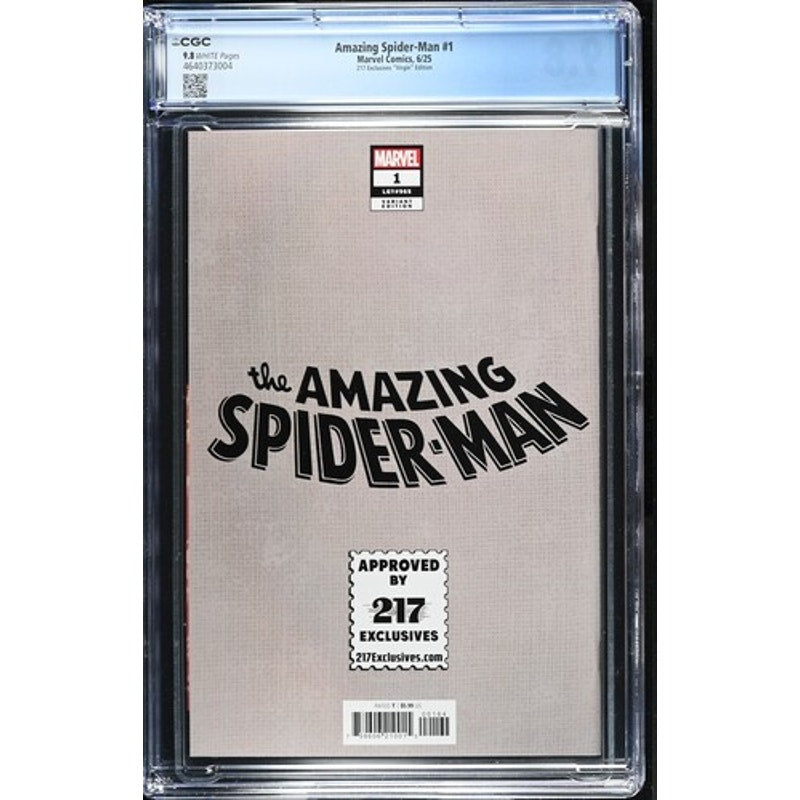 Amazing Spider-Man #1 (CGC 9.8) Linsner Virgin Variant