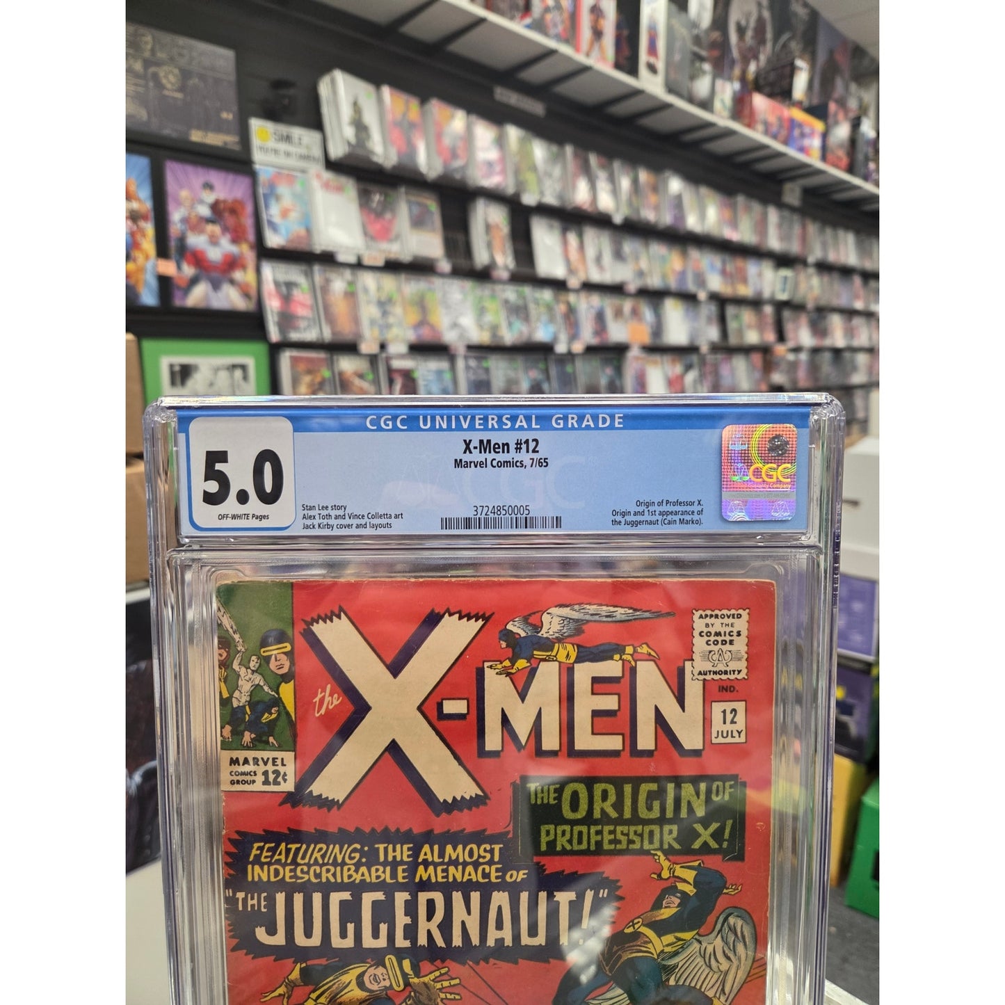 X-Men #12 (CGC 5.0) 1st Juggernaut
