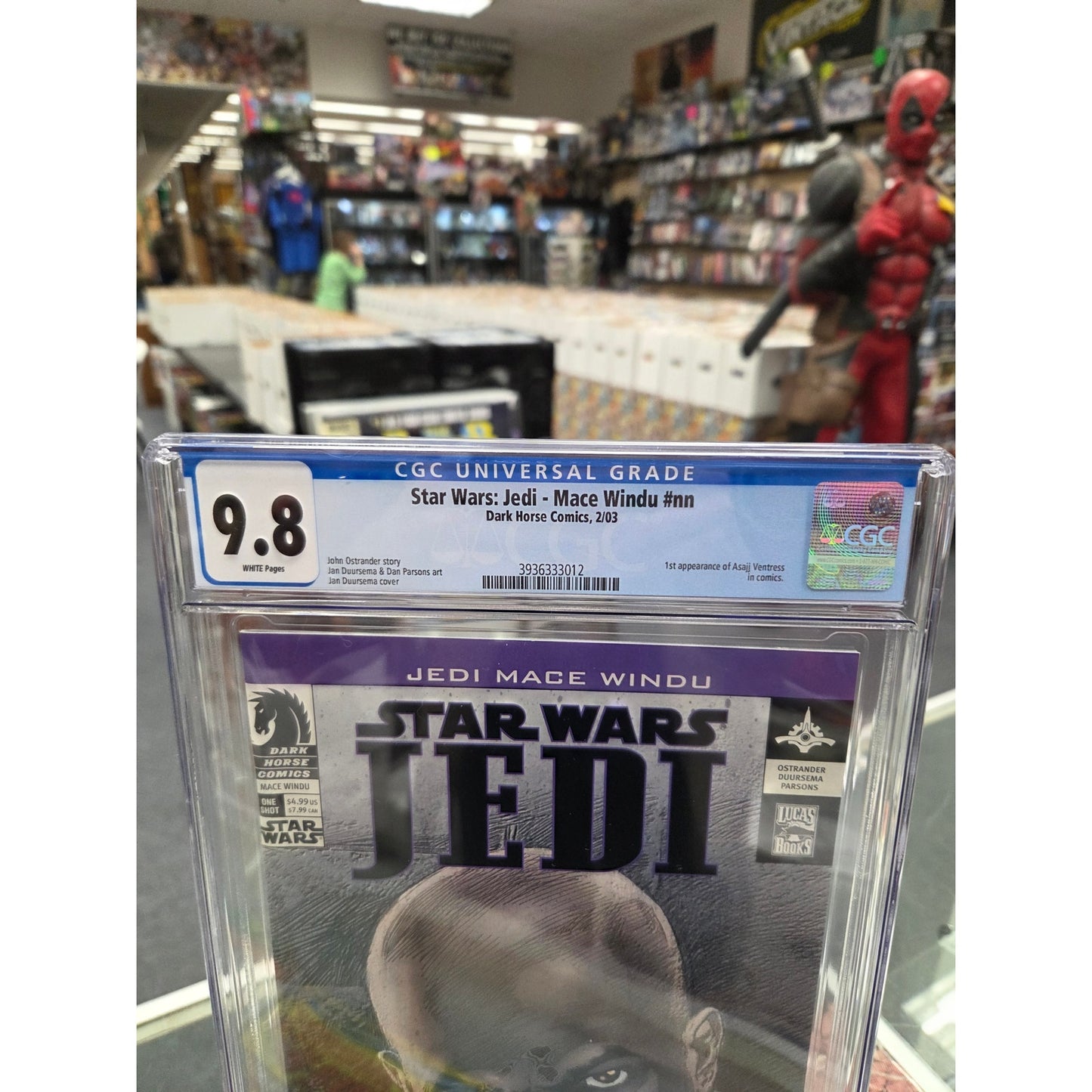 Star Wars: Jedi - Mace Windu (CGC 9.8) 1st Asajj Ventress