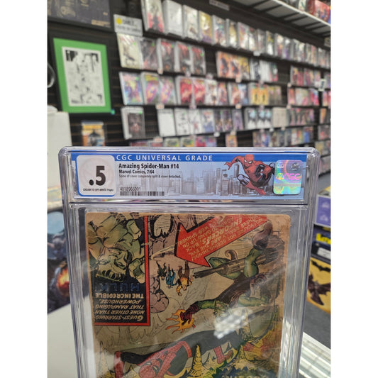 Amazing Spider-Man #14 (CGC 0.5) 1st Green Goblin, Upside Down Slab!