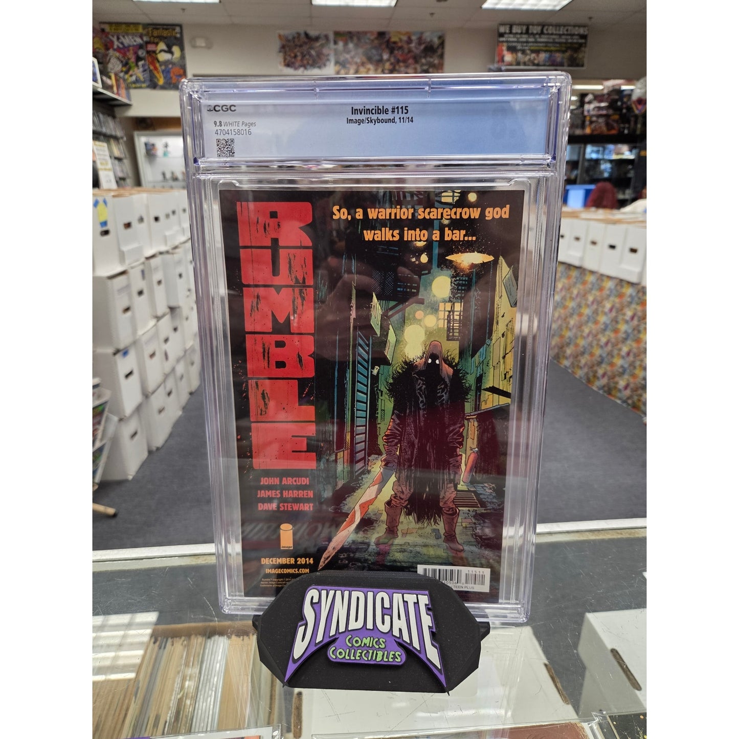 Invincible #115 (CGC 9.8) 1st Battle Beast Cover