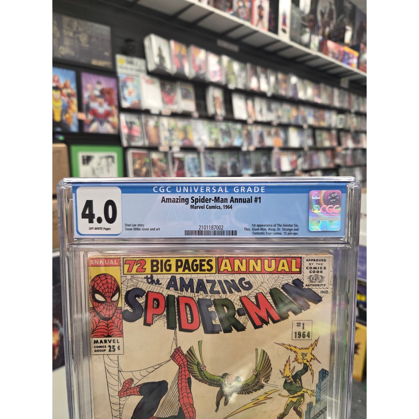 Amazing Spider-Man Annual #1 (CGC 4.0) 1st Sinister Six