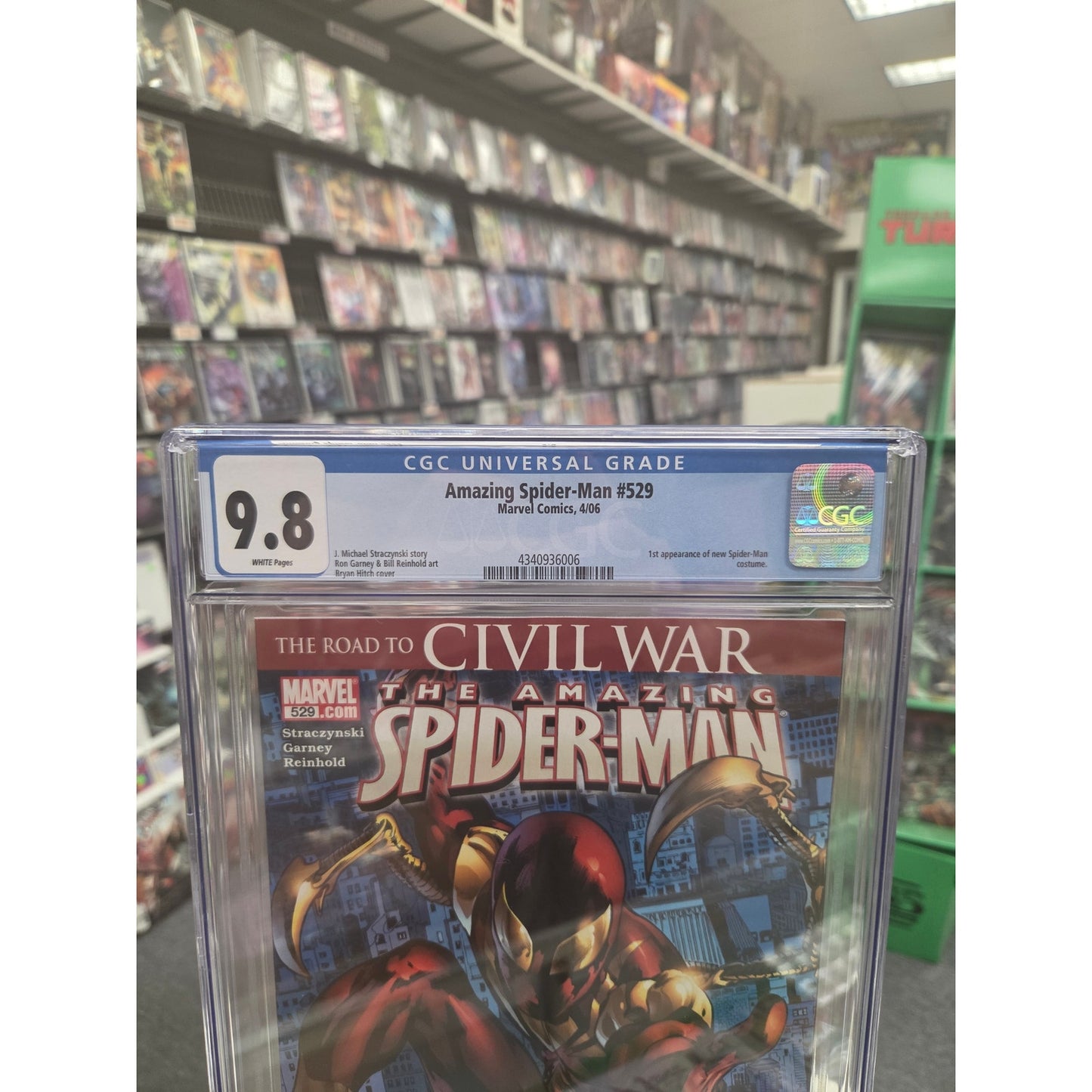 Amazing Spider-Man #529 (CGC 9.8) 1st Iron Spider