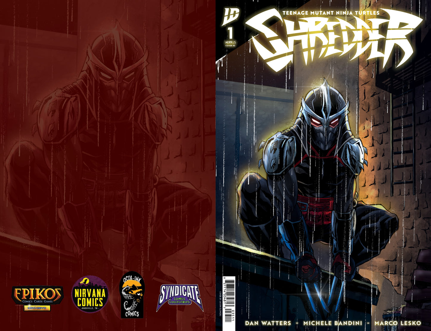Teenage Mutant Ninja Turtles: Shredder #1 Jason Flowers, Syndicate Comics & Collectibles Exclusive Variant