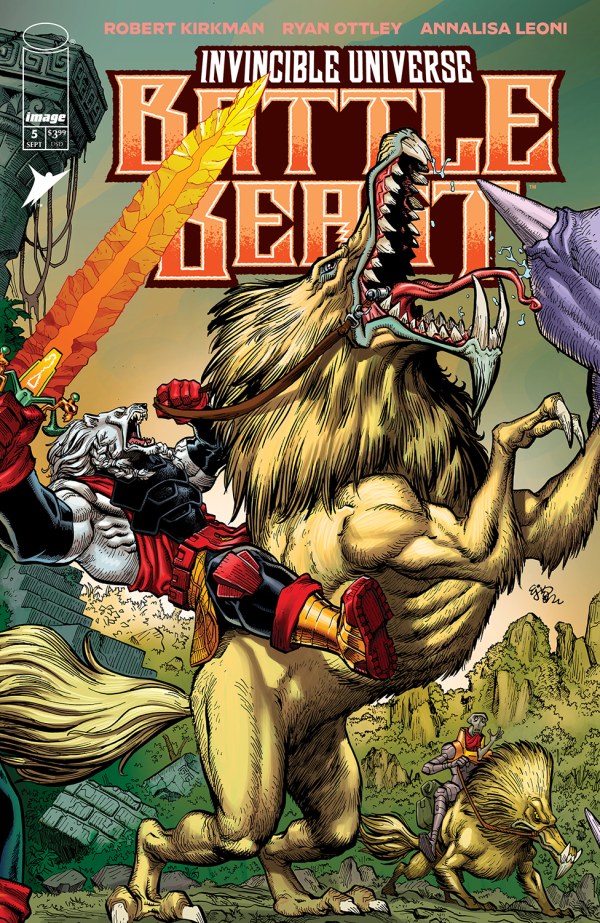 Invincible Universe: Battle Beast #5 Camron Johnson, Syndicate Comics & Collectibles Exclusive Virgin Variant