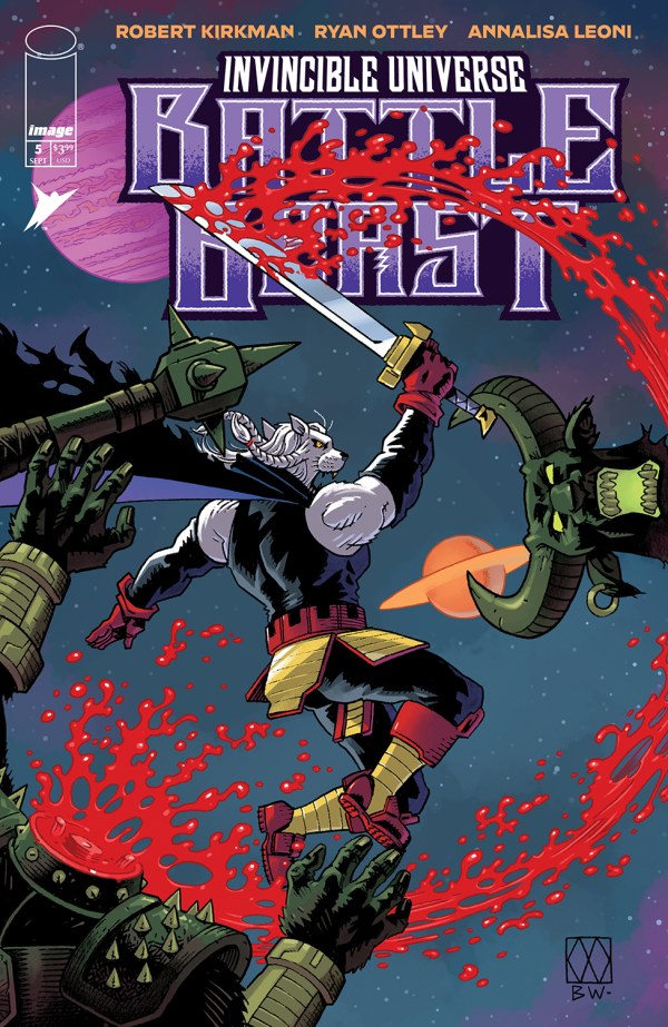Invincible Universe: Battle Beast #5 Camron Johnson, Syndicate Comics & Collectibles Exclusive Virgin Variant