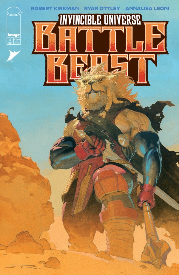 Invincible Universe: Battle Beast #5 Camron Johnson, Syndicate Comics & Collectibles Exclusive Virgin Variant