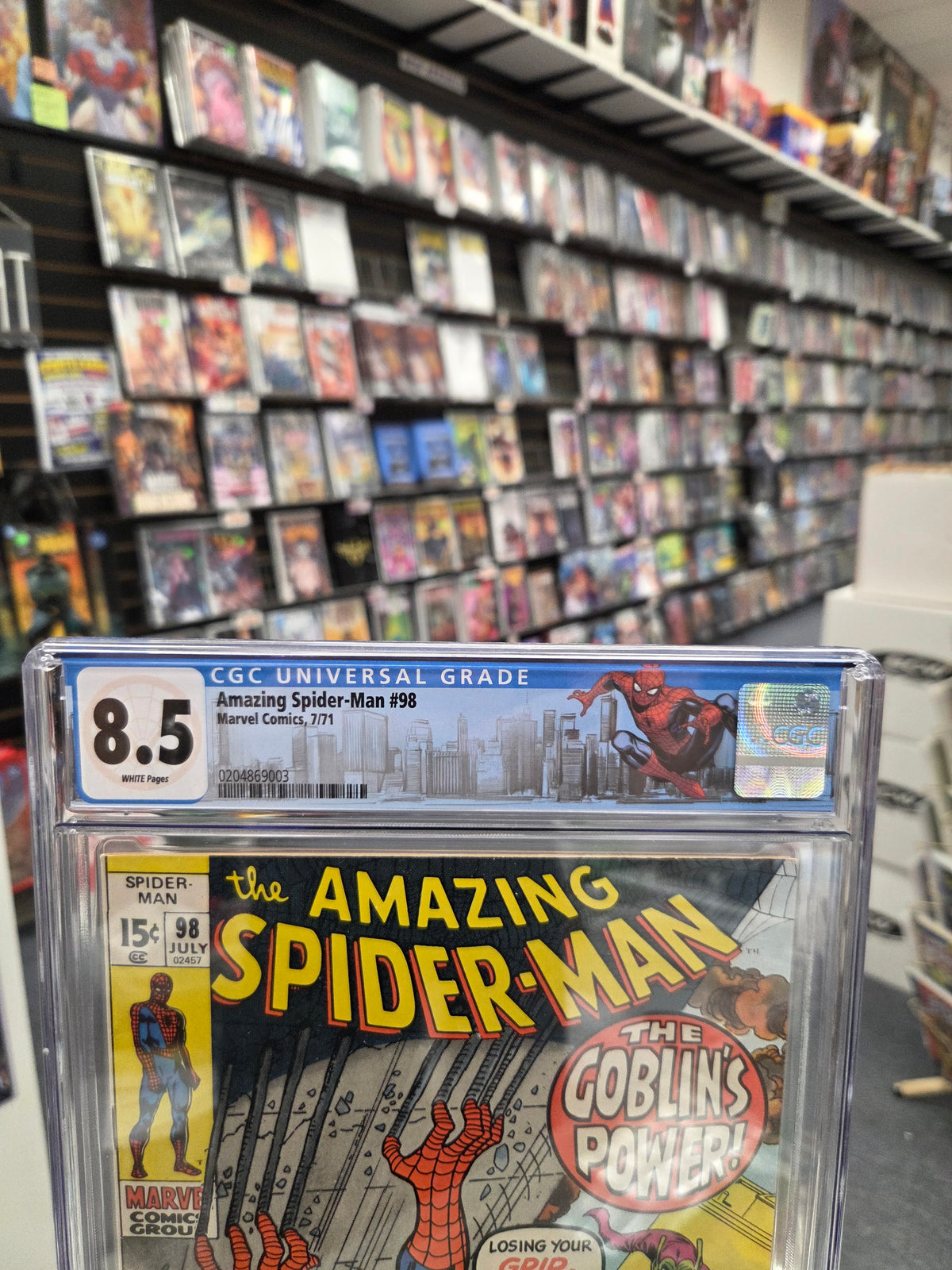 Amazing Spider-Man #98 (CGC 8.5) Not CCA Approved