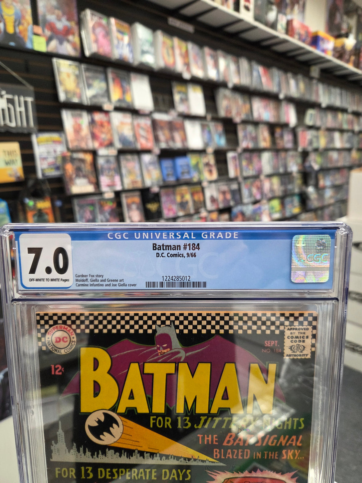 Batman #184 (CGC 7.0) High-Grade Silver-Age